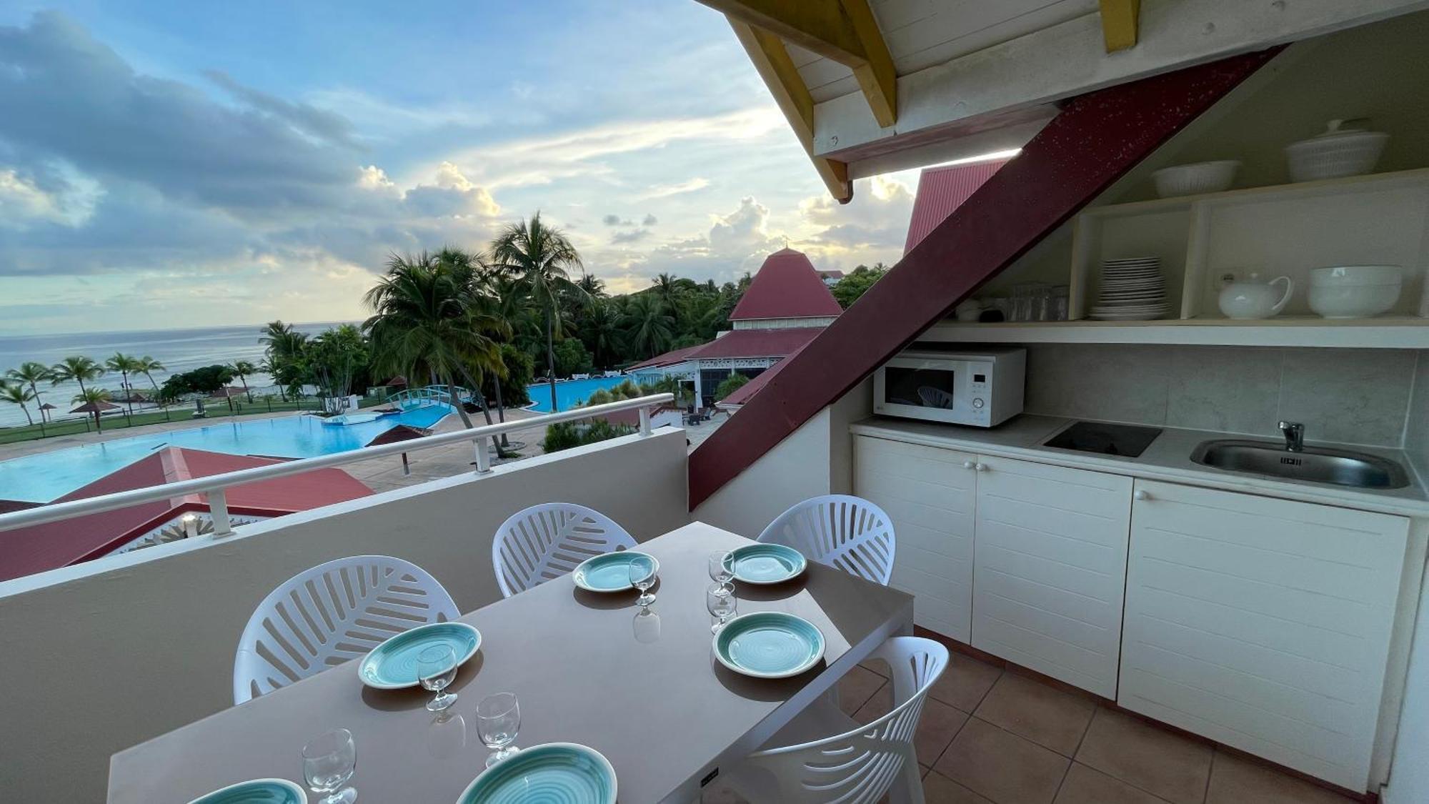 Sur La Plage, Village Vacances Sainte-Anne Exterior foto